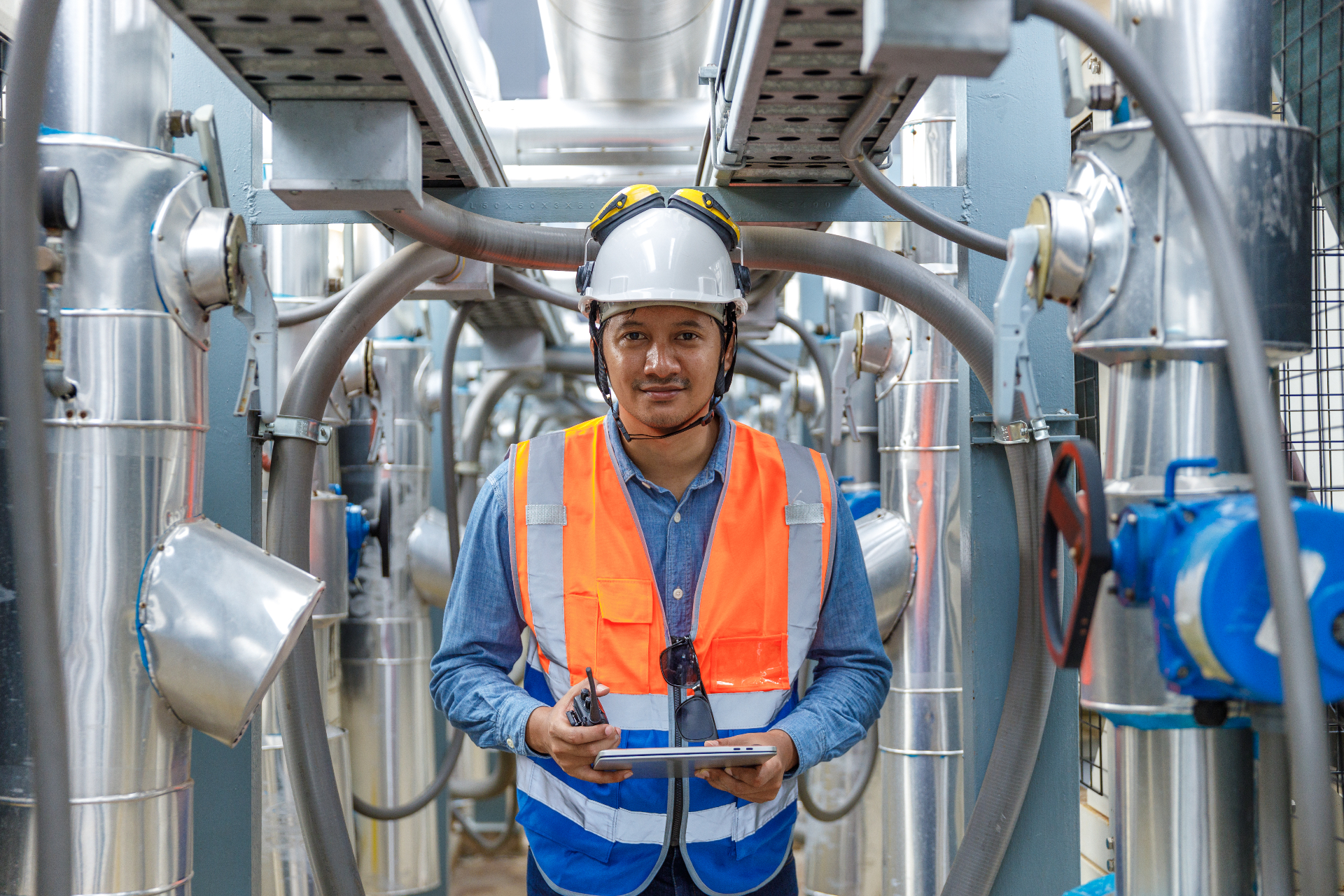 Industrie specialisten aan het werk